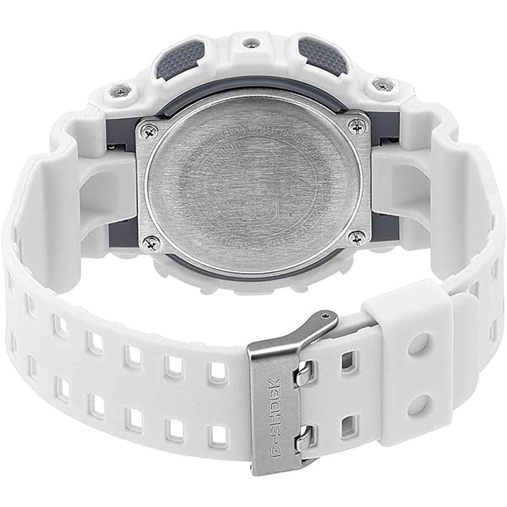 Casio G-Shock GA-110RG-7AER: Rose Gold Accented White Watch - View 3