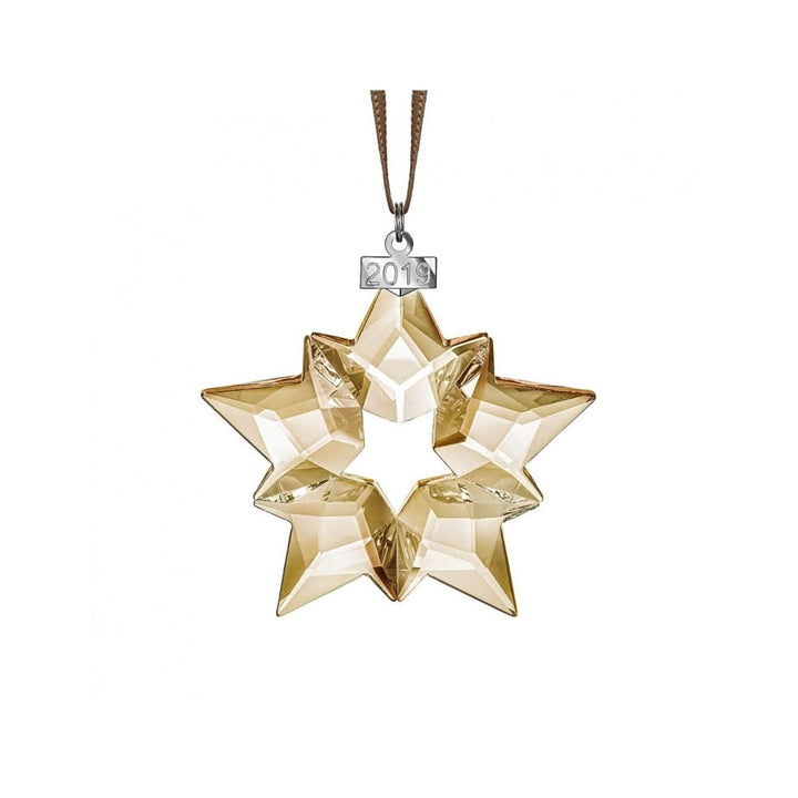 Swarovski 2019 Annual Edition Gold Crystal Ornament 5429596 - View 2
