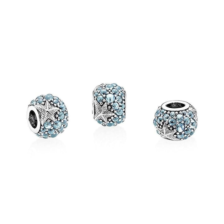 Pandora Pave Ocean & Starfish Charm 791905CZF - View 3