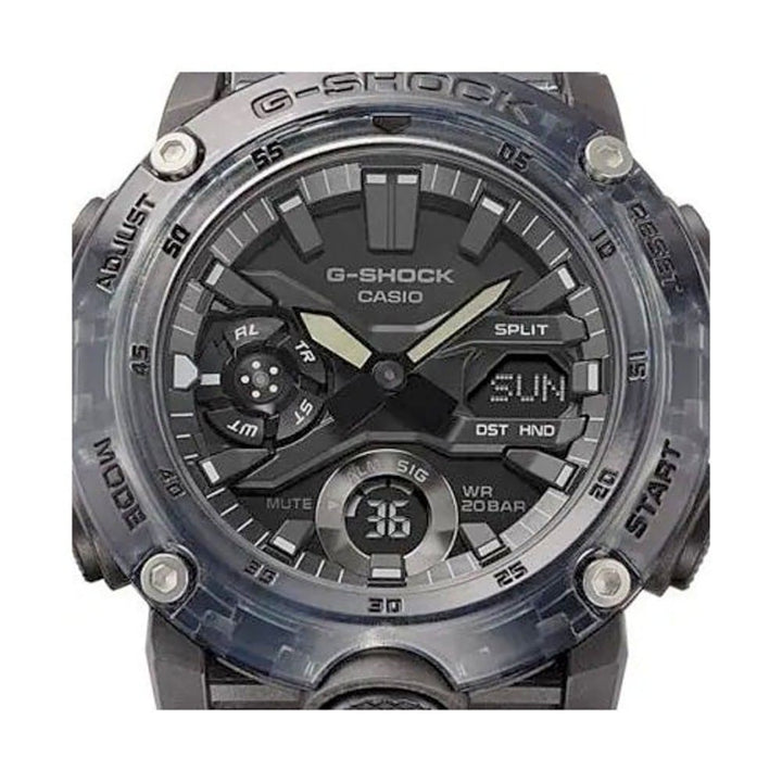 Casio G-Shock GA-2000SKE-8AJR Transparent Carbon Core Guard Watch - View 6