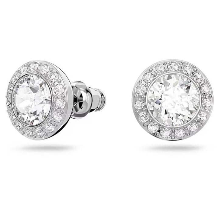 Swarovski Angelic Stud Earrings 1081942: Rhodium-Plated Radiance - View 2