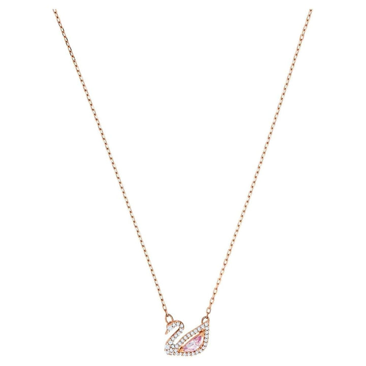 Swarovski Dazzling Swan Necklace - Rose Gold, 5469989 - View 1