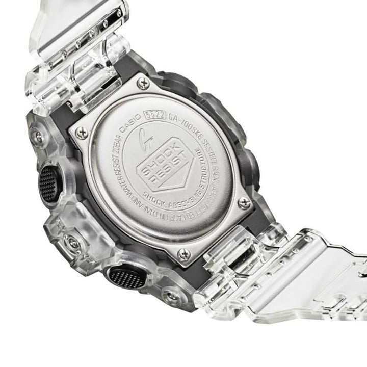 Casio G-Shock GA-700SKE-7AJ Transparent Resin Watch - View 7