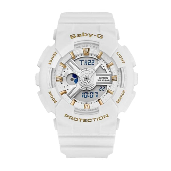 Casio Baby-G BA-110GA-7A1DR Women's White Analog-Digital Watch - View 1