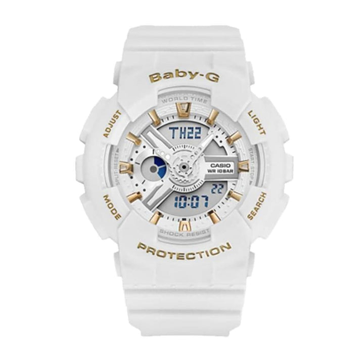 Casio Baby-G BA-110GA-7A1DR Women's White Analog-Digital Watch - View 1