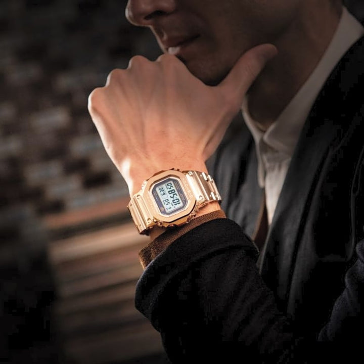 Casio G-Shock GMW-B5000GD-4DR Rose Gold Mobile Link Watch - View 6