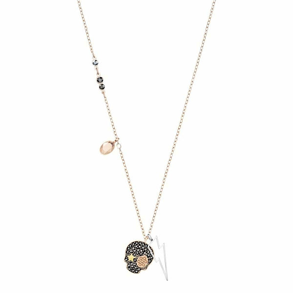 Swarovski Duo Skull Pendant - Multi-Colored Mixed Plating 5396880 - View 1