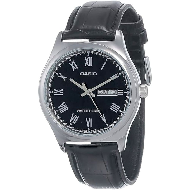 Casio Enticer MTP-V006L-1BUDF Men's Classic Leather Watch - View 1