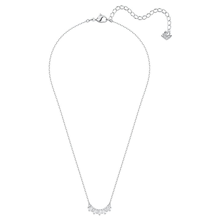 Swarovski Sunshine Necklace: Radiant White Rhodium Finish - 5472490 - View 3