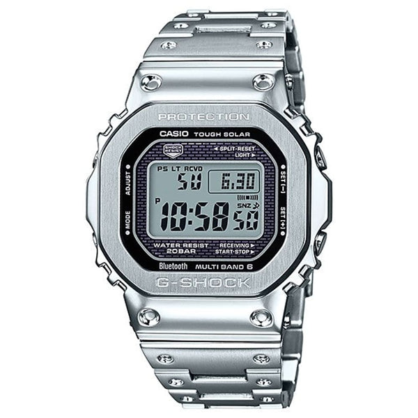 Casio G-Shock GMW-B5000D-1DR Silver Radio-Controlled Timepiece - View 1