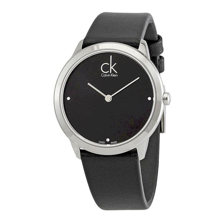 Calvin Klein Minimal K3M221CS Women's Rose Gold & Black Watch - View 1