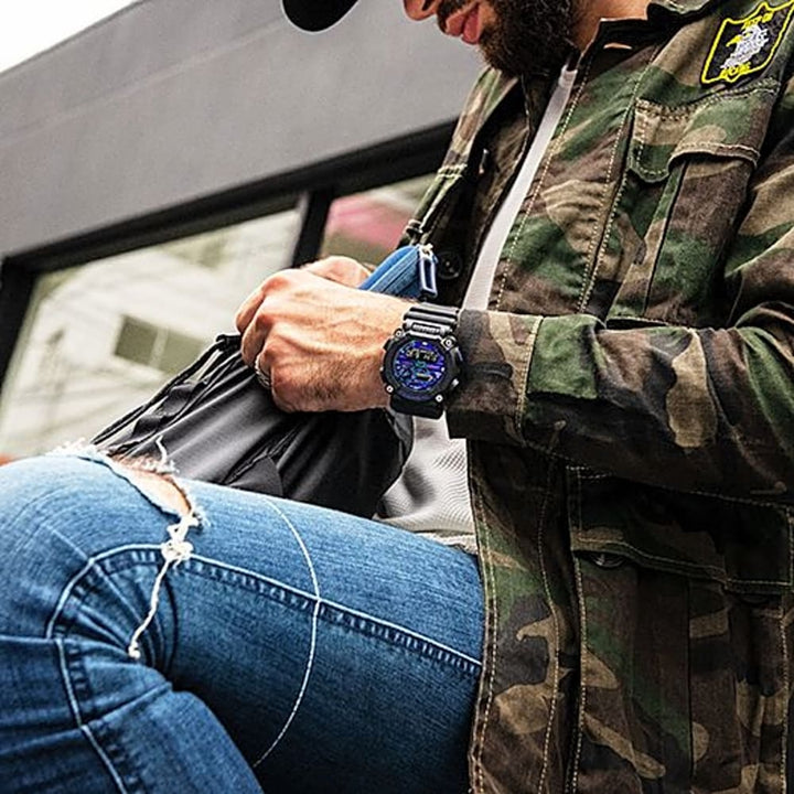Casio G-Shock GA-900VB-1ADR: Urban Camo Edition - View 9