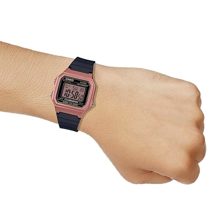 Casio Illuminator W-217HM-5A Pink Digital Watch - View 2