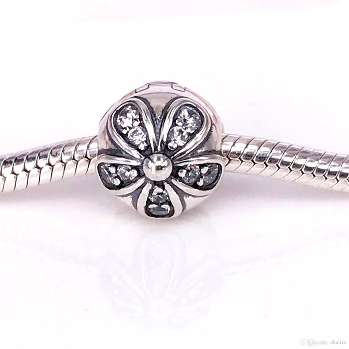 Pandora Dazzling Daisies Clip Charm 791493CZ - View 2
