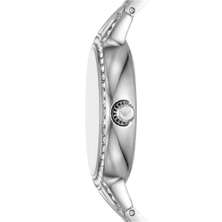 Armani Cleo AR11484 Ladies' Silver-Tone Watch - View 3