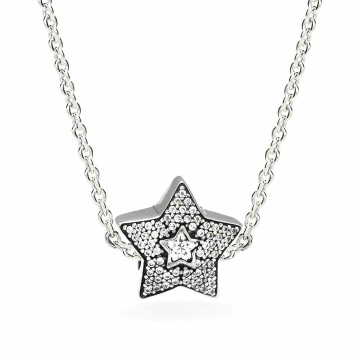 Pandora Pavé Wishing Star Charm 791384CZ - View 2