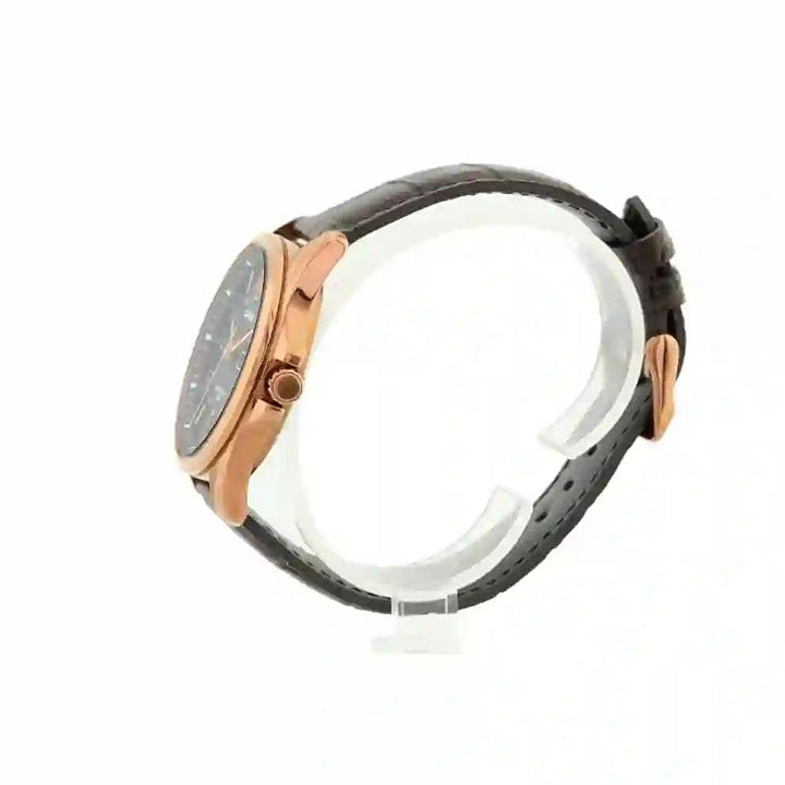 Casio Rose Gold MTP-1384L-1AVDF Men's Leather Watch - View 3