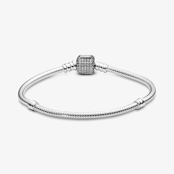 Pandora Silver Cubic Zirconia Bracelet 590723CZ-18 - View 2
