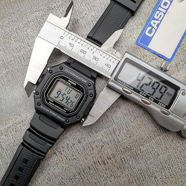 Casio Standard W-218H-1AVDF Digital Timepiece - View 3