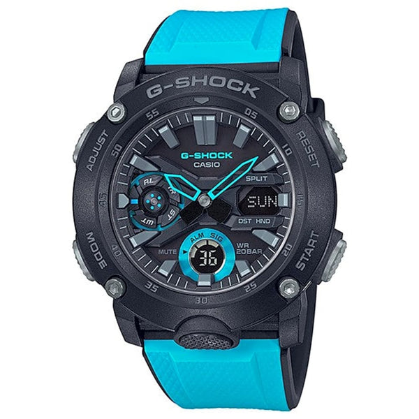 Casio G-Shock GA-2000-1A2DR Carbon Core Shock Resistant Watch - View 1