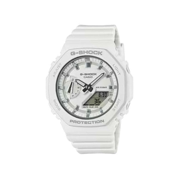 Casio G-Shock GMA-S2100-7AER Women's Minimalist White Watch - View 1
