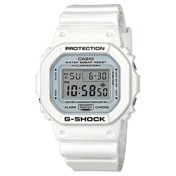 Casio G-Shock DW-5600MW-7ER Modern White Digital Watch - View 1