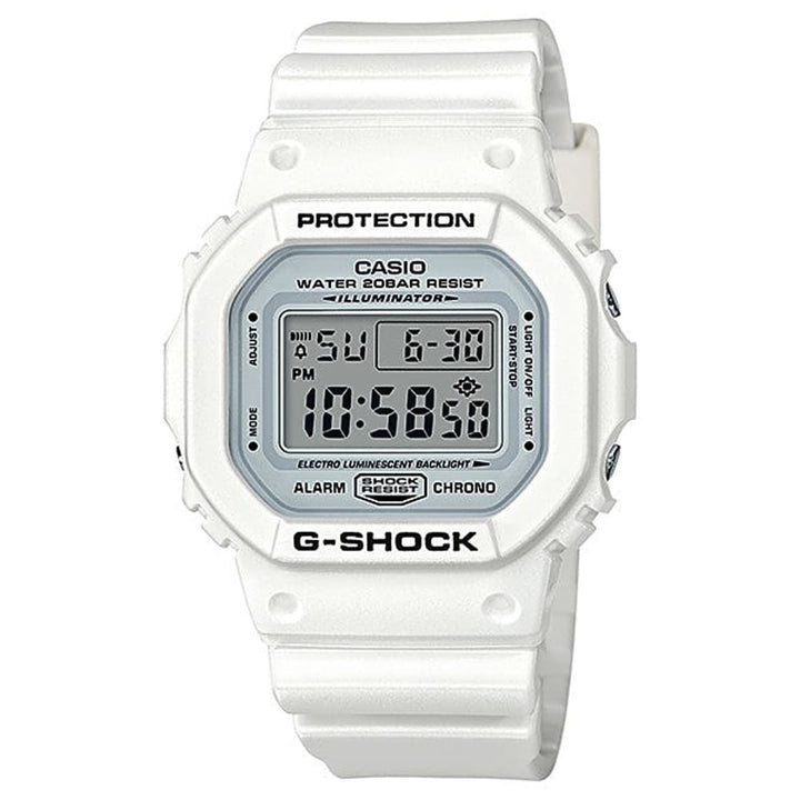Casio G-Shock DW-5600MW-7ER Modern White Digital Watch - View 1