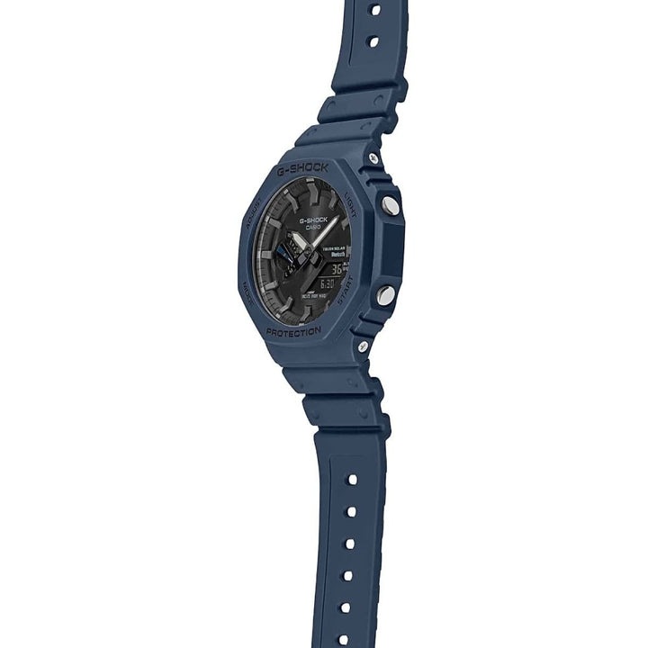 Casio G-Shock GA-B2100-2AER Blue Solar Bluetooth Watch - View 2