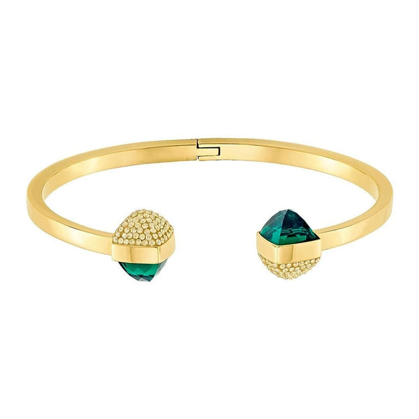 Swarovski Glance Gold Bangle - Large - 5294963 - View 1