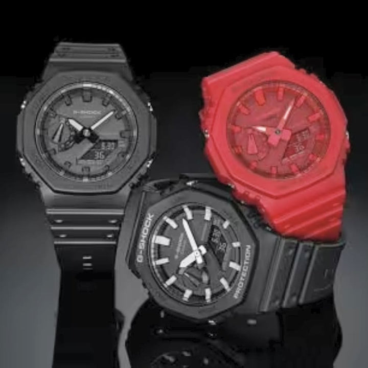 Casio G-Shock GA-2100-1ADR Carbon Core Analog-Digital Watch - View 3