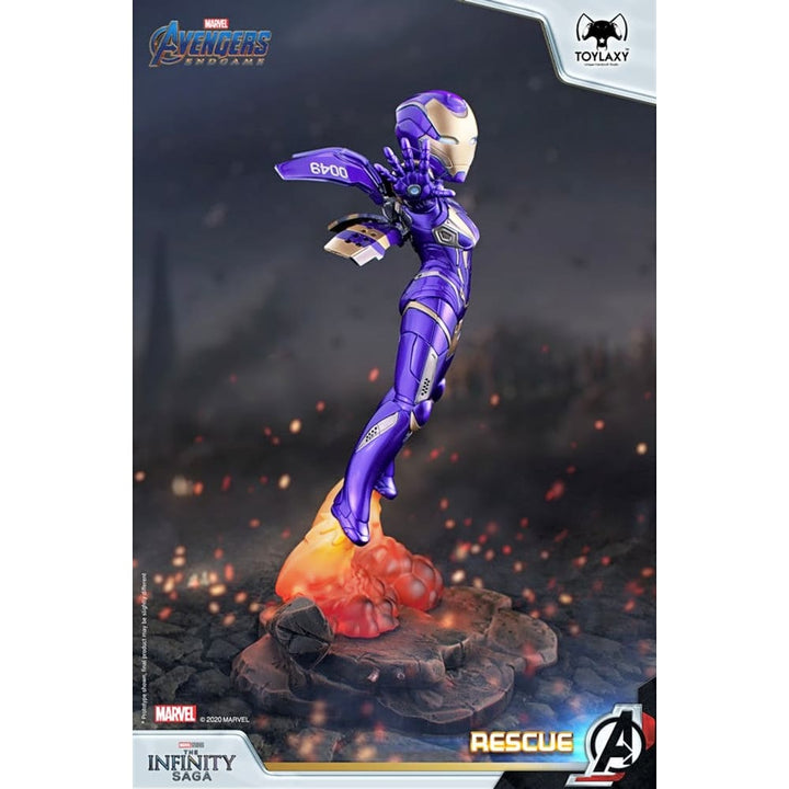 Toylaxy Avengers Endgame Pepper Potts Rescue Armor Collectible Figure - View 6