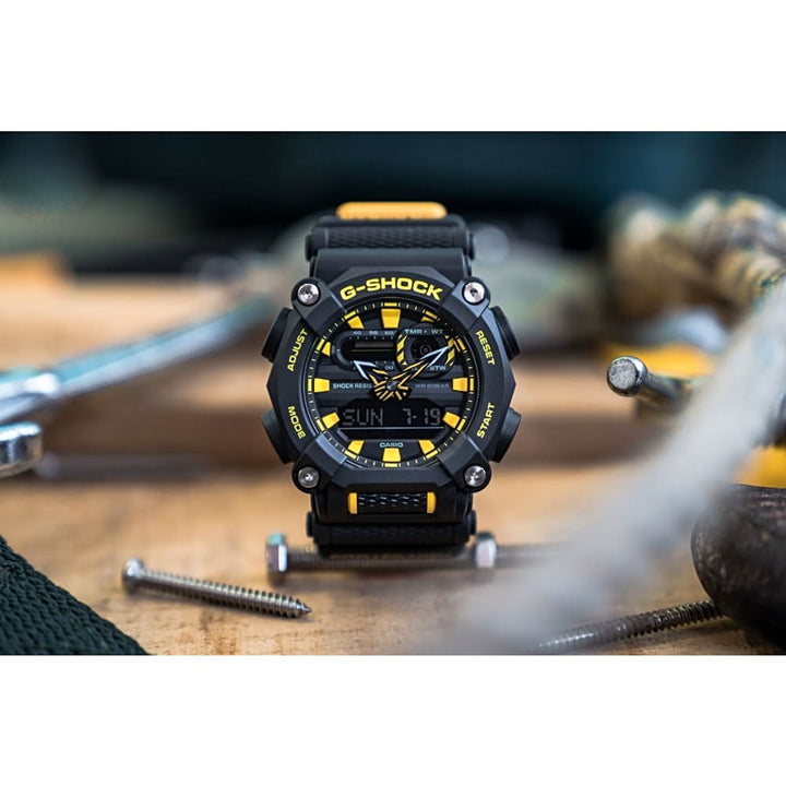 Casio G-Shock GA-900A-1A9ER: The Ultimate Industrial-Style Watch - View 3