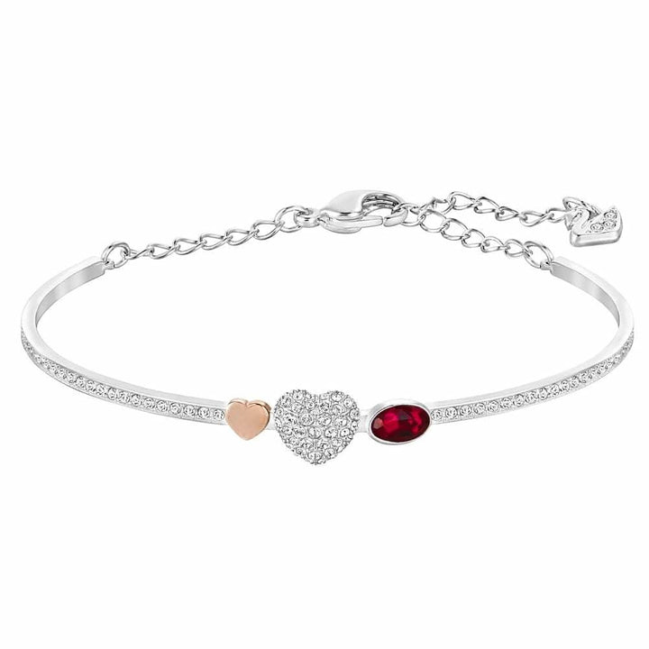 Swarovski Duo Heart Bangle 5169396 - A Symbol of Love - View 1