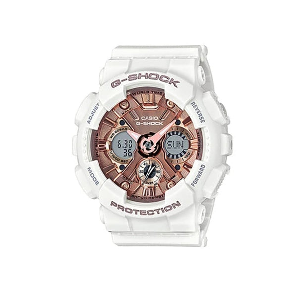 Casio G-Shock GMA-S120MF-7A2DR Women's Rose Gold Analog-Digital Watch - View 1