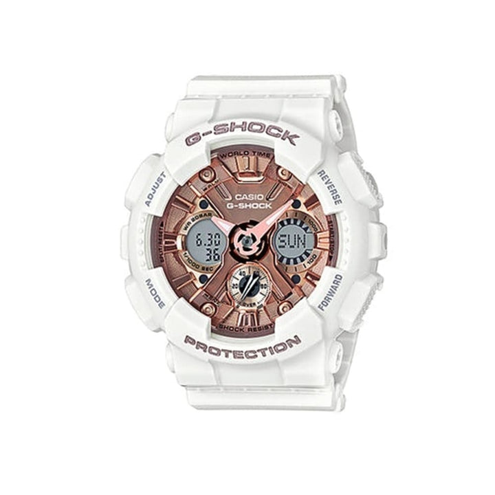 Casio G-Shock GMA-S120MF-7A2DR Women's Rose Gold Analog-Digital Watch - View 1