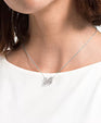 SWAROVSKI Dancing Swan necklace neck