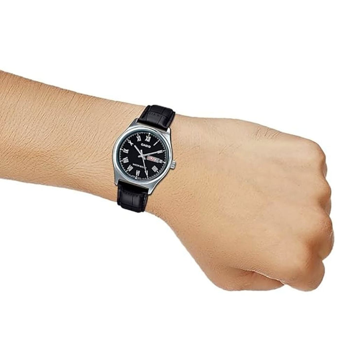 Casio Enticer MTP-V006L-1BUDF Men's Classic Leather Watch - View 2