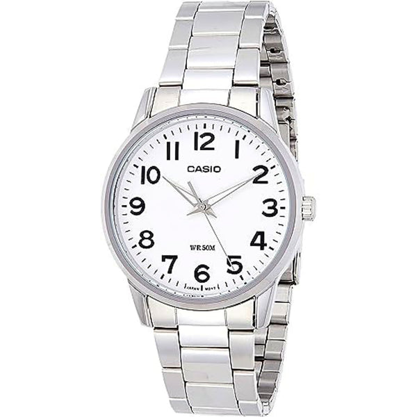 Casio Standard MTP-1303D-7BVDF Analog Silver-Tone Watch - View 1