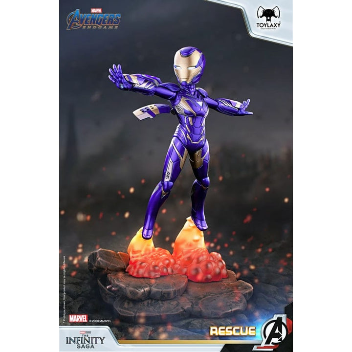 Toylaxy Avengers Endgame Pepper Potts Rescue Armor Collectible Figure - View 3
