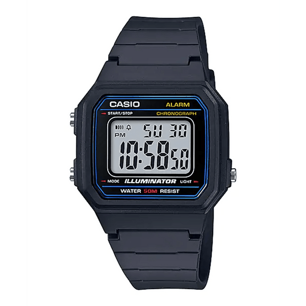 Casio Digital Sport W-217H-1AVDF - Your Everyday Companion - View 1