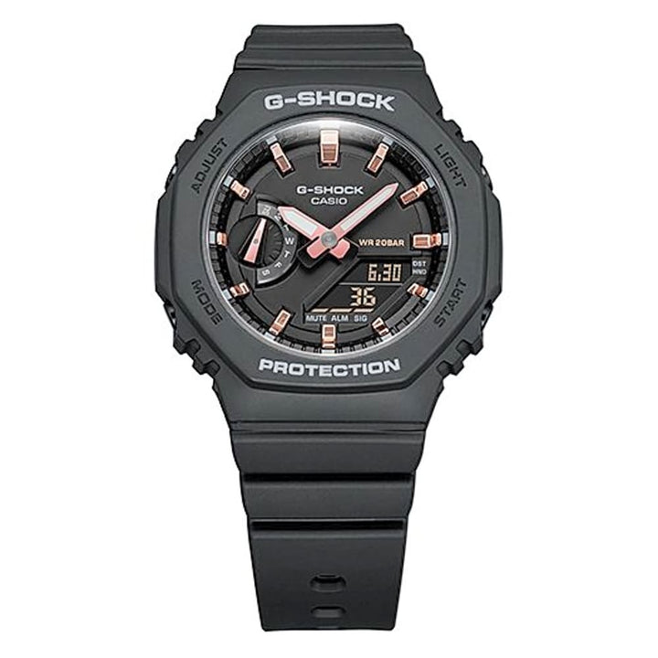 Casio G-Shock GMA-S2100-1AER: Sleek Black Timepiece - View 2