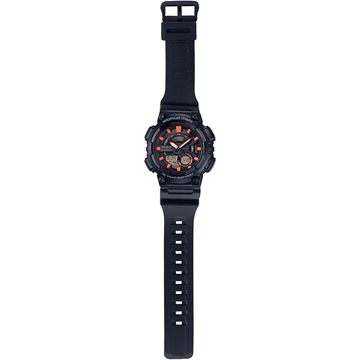 Casio AEQ-110W-1A2VDF World Time Digital Watch - View 5