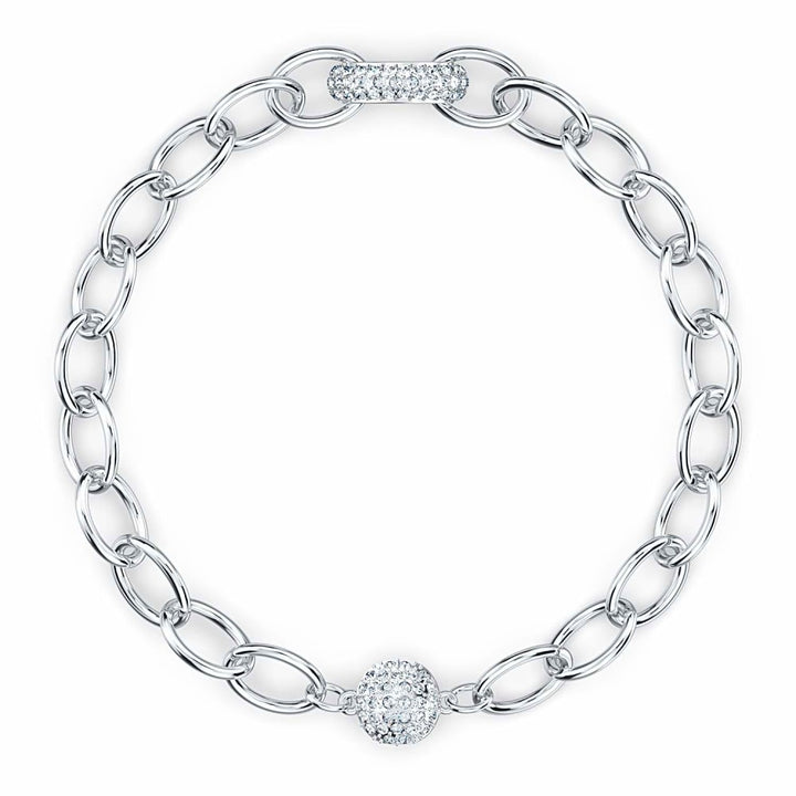 Swarovski Elements White Crystal Bracelet - 5572655 - View 1