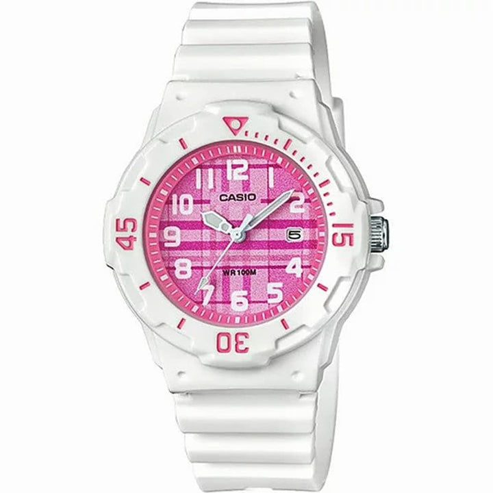 Casio LRW-200H-4CVDF Women's Casual Pink Dial Watch - View 1