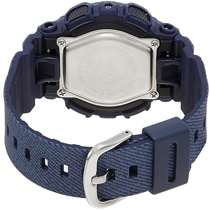 Casio Baby-G BA-110DE-2A1DR Denim-Inspired Analog-Digital Watch - View 2
