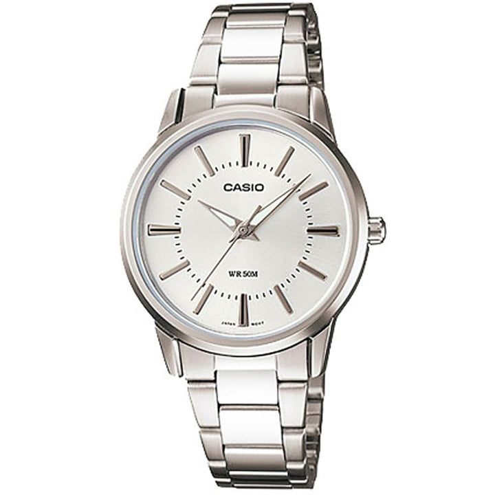 Casio Standard LTP-1303D-7AVDF Silver Analog Watch - View 1