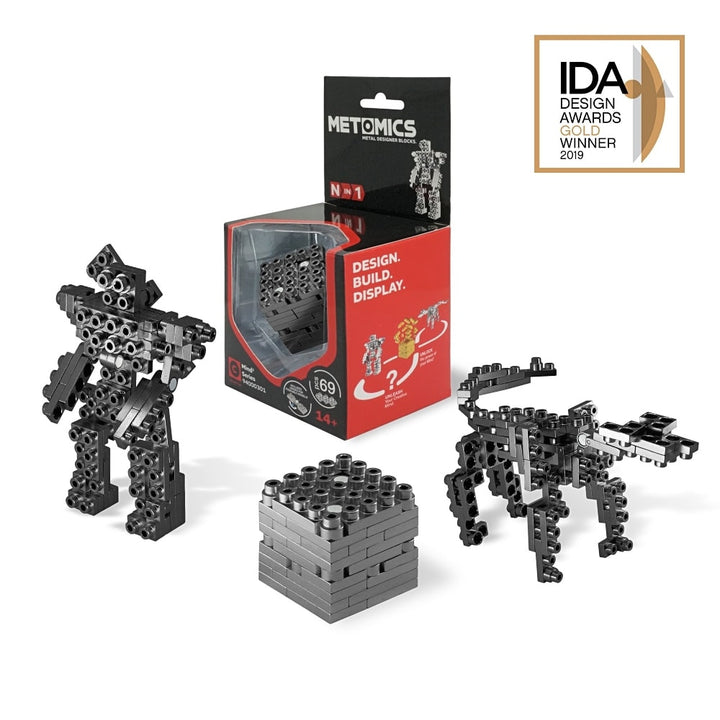 METOMICS Mind³ Charcoal Black Puzzle Toy - View 1