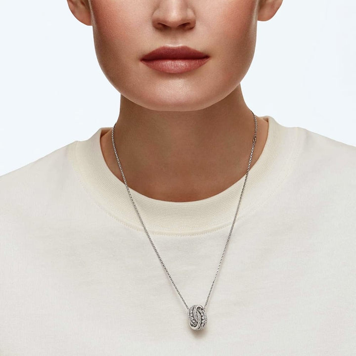 Swarovski Further Pendant - White, 5409696 - View 3