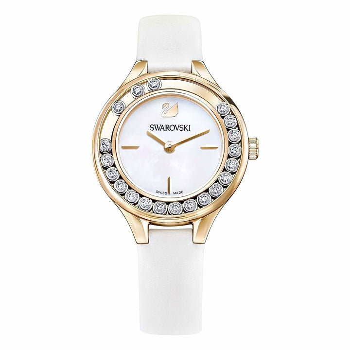 Swarovski Lovely Crystals Mini Ladies Watch - White Strap 5242904 - View 1