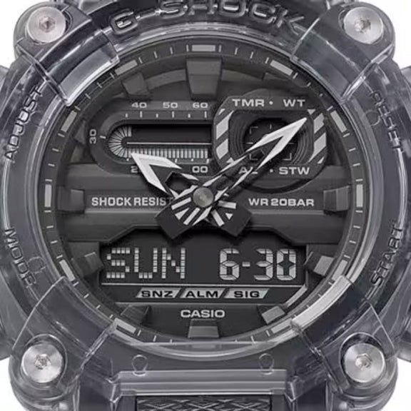 Casio GA-900SKE-8AER Men's G-Shock Analog-Digital Watch, Resin Band ...